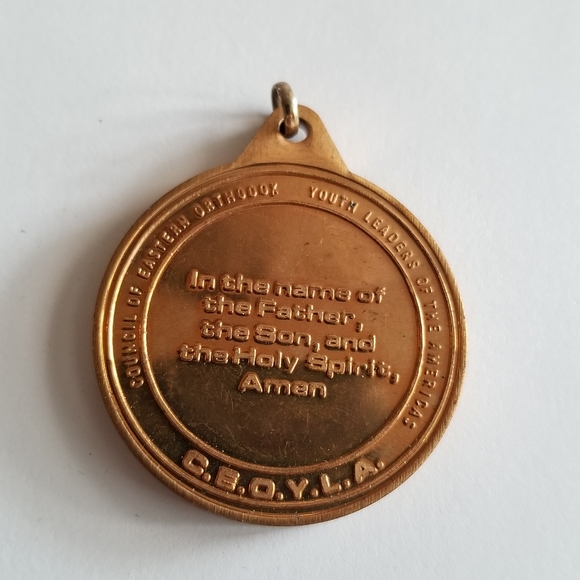 Vintage 1977 Pittsburgh Pennsylvania Festival of Orthodoxy religious medal - Picture 6 of 12